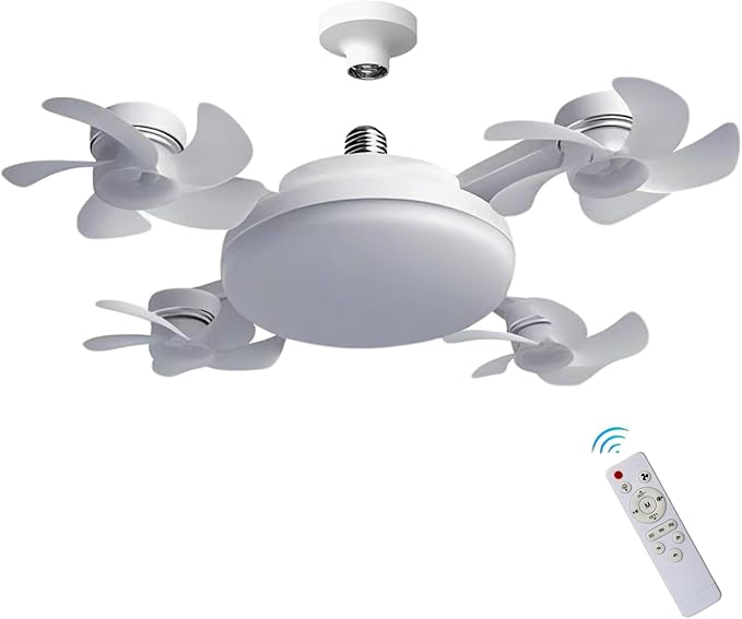F4: Versatile Fan & Light Combo for Multiple Uses