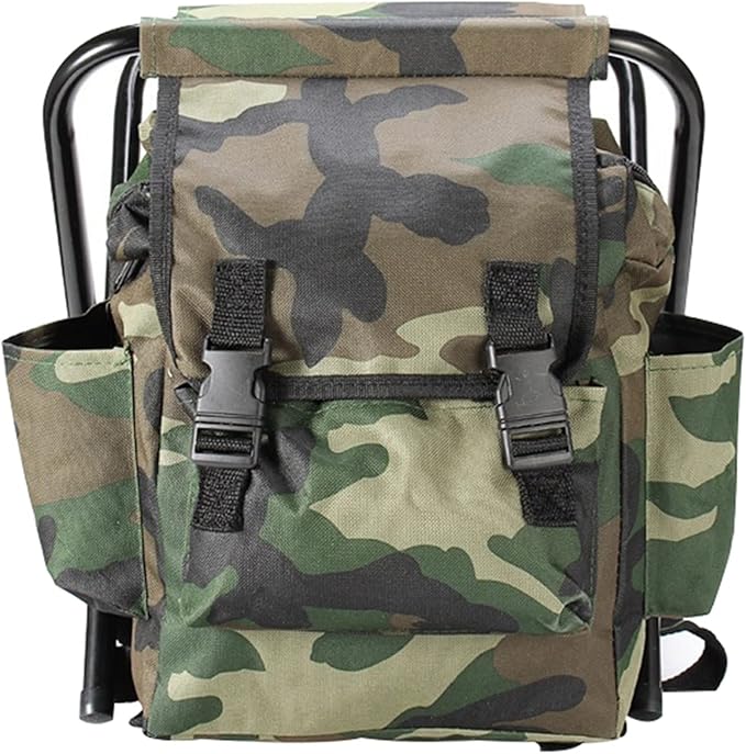 Collapsible Camping Chair - Portable & Lightweight Foldable Seat.