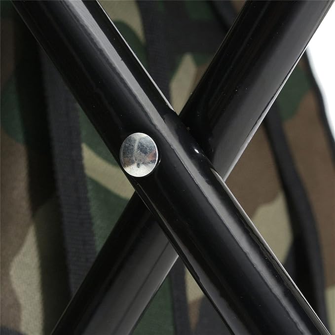 Collapsible Camping Chair - Portable & Lightweight Foldable Seat.