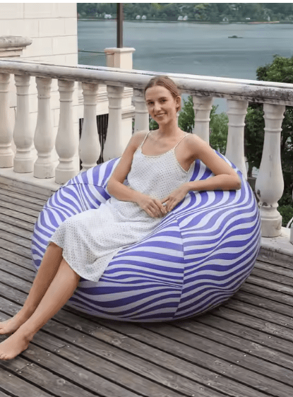 Comfortable Inflatable Sofa - Model #85003: Perfect for Indoor or Outdoor Use.