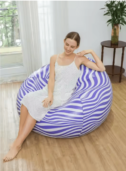 Comfortable Inflatable Sofa - Model #85003: Perfect for Indoor or Outdoor Use.