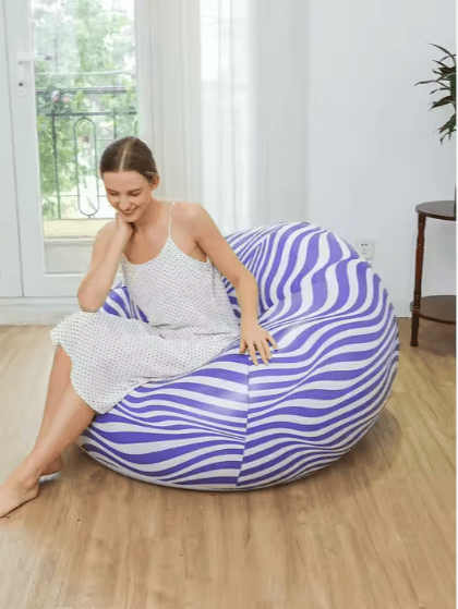 Comfortable Inflatable Sofa - Model #85003: Perfect for Indoor or Outdoor Use.