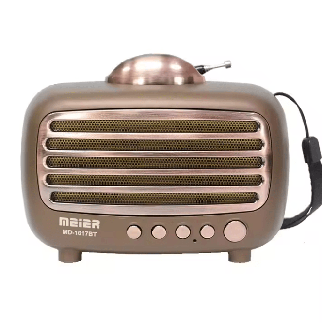 Meier's Wireless Bluetooth® Portable Speaker – Crystal Clear Sound, Long Battery Life