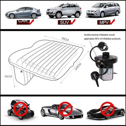 Premium Inflatable Car Backseat Mattress for Comfortable Travel.
