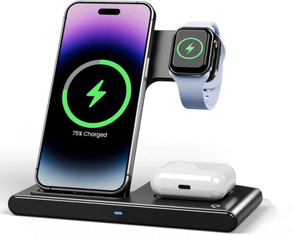 3 in 1 Wireless Charging Compatible with iPhone